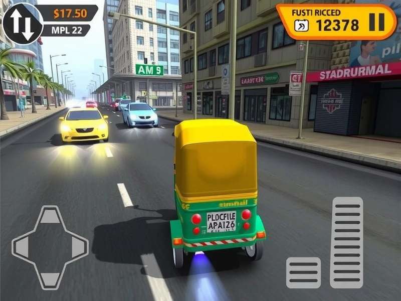 Street Speed Mumbai Auto Rickshaw Race